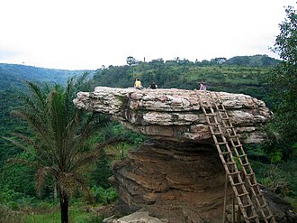 Koforidua, turistička znamenitost Umbrella Rock