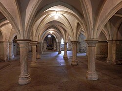 Katedrala Rochester, kripta.