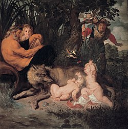 Romul i Rem (Peter Paul Rubens), oko 1616.