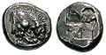 Drahma iz Eleje (oko 535. pr. Kr.)