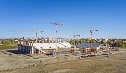 Stanje na gradilištu u listopadu 2020.