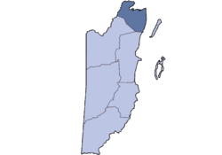 Položaj provincije u Belizeu