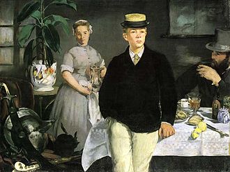 Édouard Manet, Doručak u studiju, 1868.
